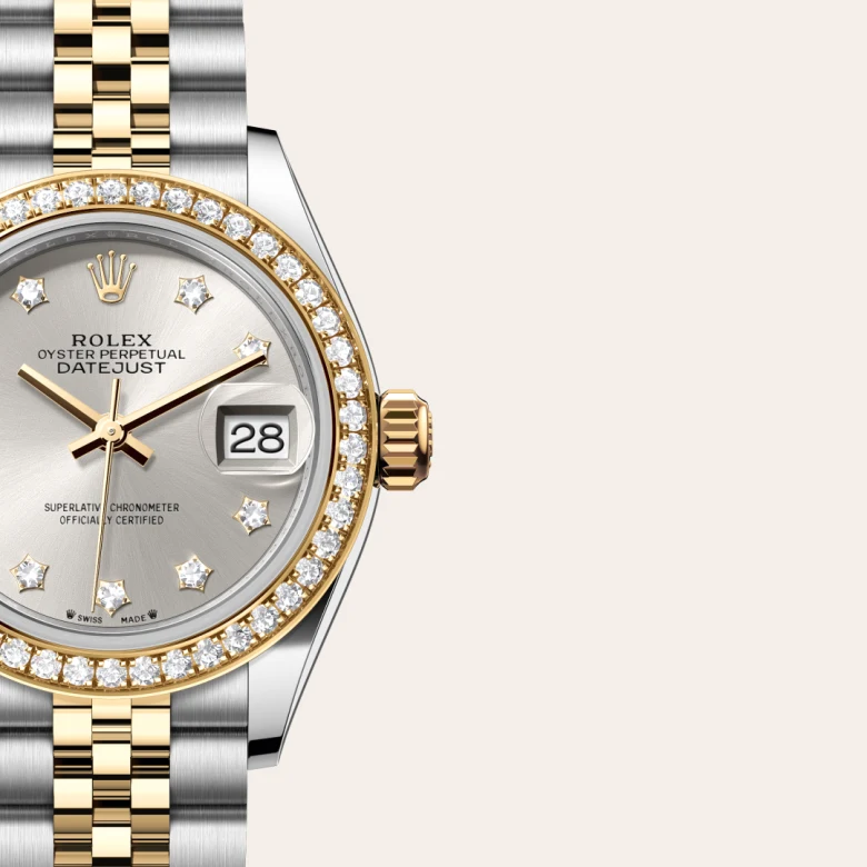 ROLEX DATEJUST レディースゴールドダイヤル Rolex Lady-Datejust Yellow Gold Rolesor Oystersteel